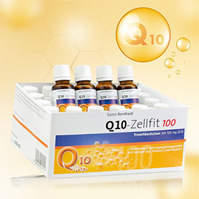 Kräuterhaus Sanct Bernhard Q10-Zellfit 100 mg – Energie in Ampullenform