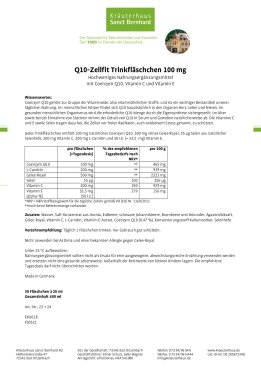 Q10-Zellfit 100 mg Trinkfläschchen 3er-Pack 1800 ml