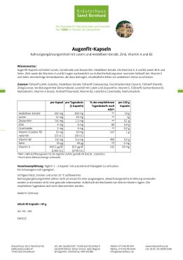 Augenfit-Kapseln 90 Kapseln