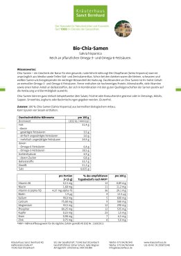 Bio Chia-Samen