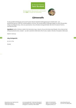 Gärtner-Seife 100 g