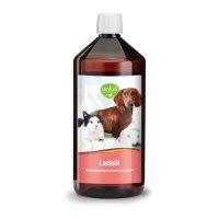 tierlieb Lachsöl für Hunde und Pferde 1000 ml