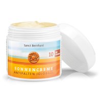 Sonnencreme Antifalten Jojobaöl LSF 10 100 ml