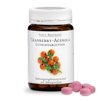 Cranberry-Acerola-Lutschtabletten 90 Tabletten