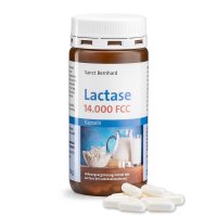 Lactase-Kapseln 14.000 FCC-Einheiten 150 Kapseln